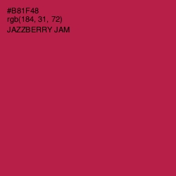 #B81F48 - Jazzberry Jam Color Image