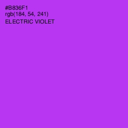 #B836F1 - Electric Violet Color Image