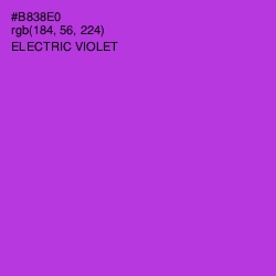 #B838E0 - Electric Violet Color Image