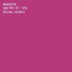 #B8397B - Royal Heath Color Image