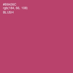 #B8426C - Blush Color Image