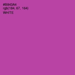 #B843A4 - Tapestry Color Image