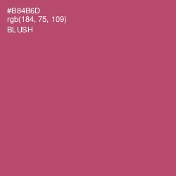 #B84B6D - Blush Color Image