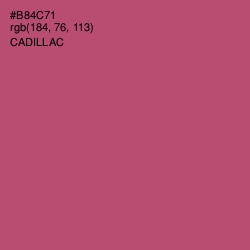 #B84C71 - Cadillac Color Image