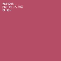 #B84D66 - Blush Color Image