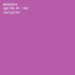 #B85BA9 - Tapestry Color Image