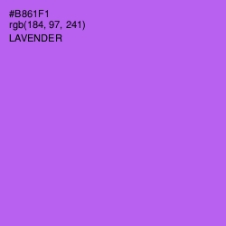 #B861F1 - Lavender Color Image