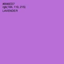 #B86ED7 - Lavender Color Image