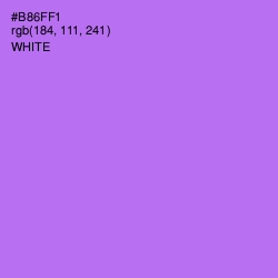 #B86FF1 - Lavender Color Image