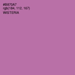 #B870A7 - Wisteria Color Image