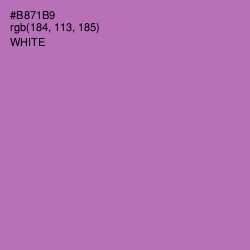 #B871B9 - Wisteria Color Image