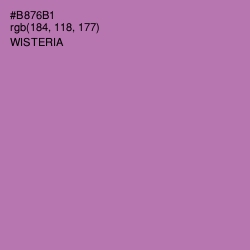 #B876B1 - Wisteria Color Image