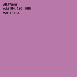 #B878A8 - Wisteria Color Image