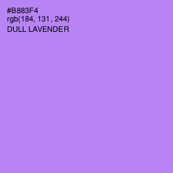 #B883F4 - Dull Lavender Color Image