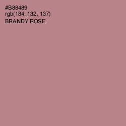#B88489 - Brandy Rose Color Image