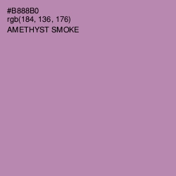 #B888B0 - Amethyst Smoke Color Image