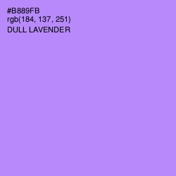 #B889FB - Dull Lavender Color Image