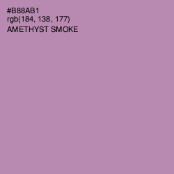 #B88AB1 - Amethyst Smoke Color Image