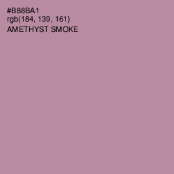 #B88BA1 - Amethyst Smoke Color Image