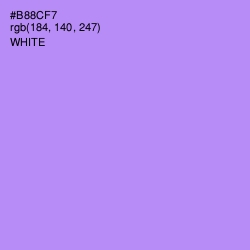 #B88CF7 - Dull Lavender Color Image