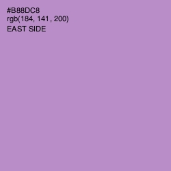 #B88DC8 - East Side Color Image
