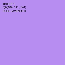 #B88DF1 - Dull Lavender Color Image