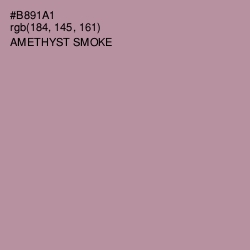 #B891A1 - Amethyst Smoke Color Image