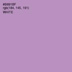 #B891BF - Amethyst Smoke Color Image