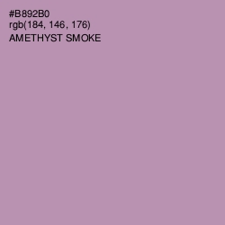 #B892B0 - Amethyst Smoke Color Image