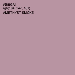 #B893A1 - Amethyst Smoke Color Image