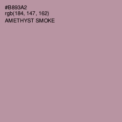 #B893A2 - Amethyst Smoke Color Image