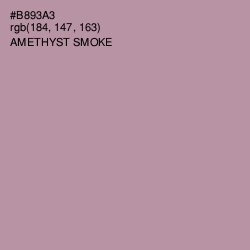 #B893A3 - Amethyst Smoke Color Image