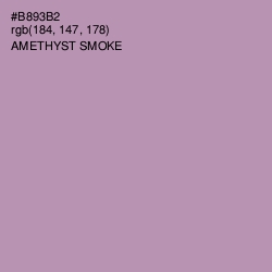 #B893B2 - Amethyst Smoke Color Image