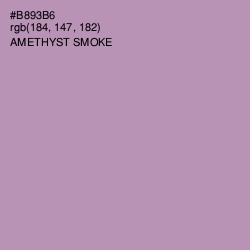 #B893B6 - Amethyst Smoke Color Image