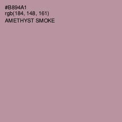 #B894A1 - Amethyst Smoke Color Image