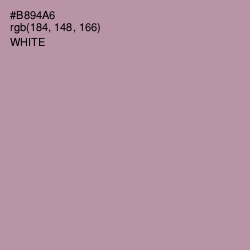 #B894A6 - Amethyst Smoke Color Image