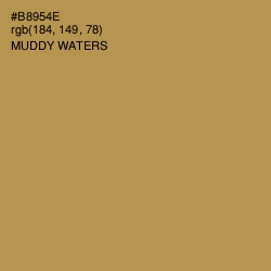 #B8954E - Muddy Waters Color Image