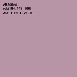 #B895A6 - Amethyst Smoke Color Image