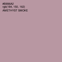 #B896A2 - Amethyst Smoke Color Image