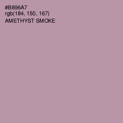 #B896A7 - Amethyst Smoke Color Image