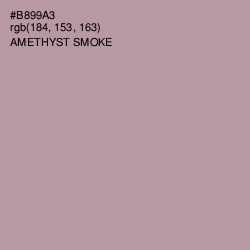 #B899A3 - Amethyst Smoke Color Image