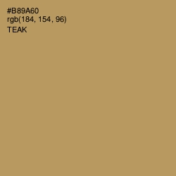 #B89A60 - Teak Color Image