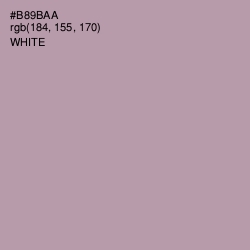 #B89BAA - Amethyst Smoke Color Image