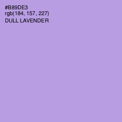 #B89DE3 - Dull Lavender Color Image