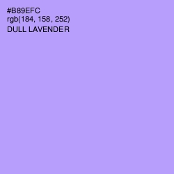 #B89EFC - Dull Lavender Color Image