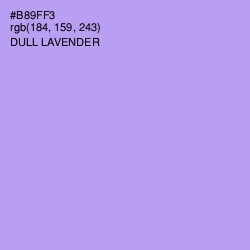 #B89FF3 - Dull Lavender Color Image