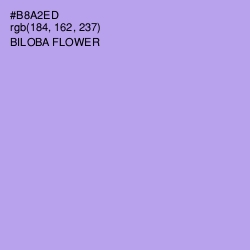 #B8A2ED - Biloba Flower Color Image