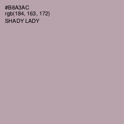 #B8A3AC - Shady Lady Color Image