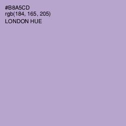 #B8A5CD - London Hue Color Image