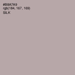 #B8A7A9 - Silk Color Image